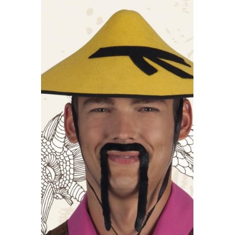 Moustaches postiches chinois