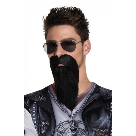 Barbe de biker