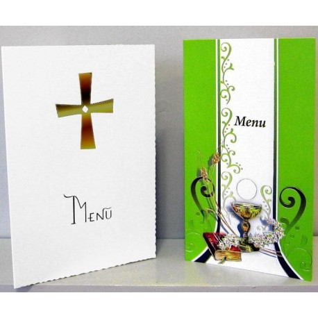 Menus communion