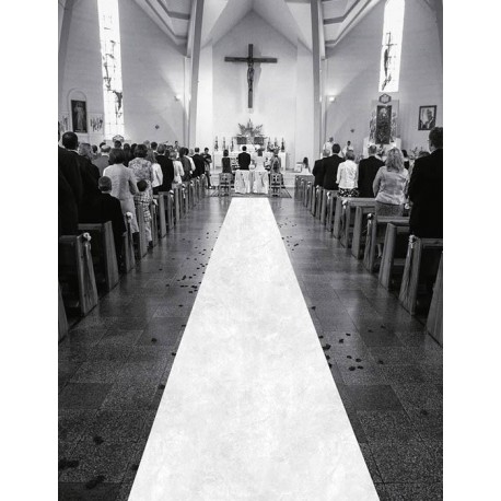 Tapis de cérémonie blanc