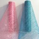 Chemins de table glitter rose ou bleu