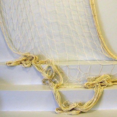Déco filet de pêche ivoire