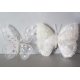 Papillons 12 cm, sur pince, n°2