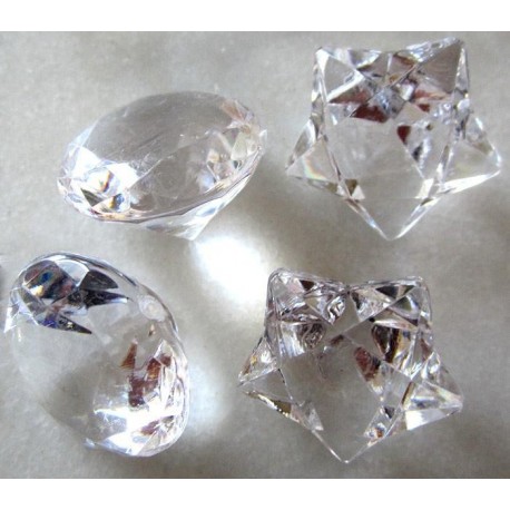 Beaux diamants et étoiles