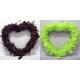 Coeurs en plume 45 cm