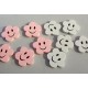 Petits smileys en bois