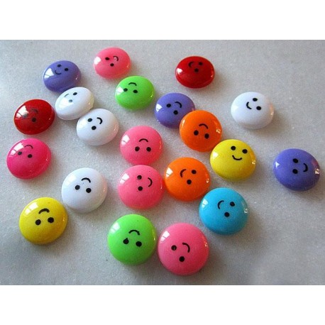 Smileys de couleur