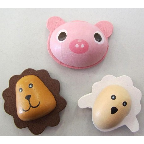 Cochon, lion et mouton