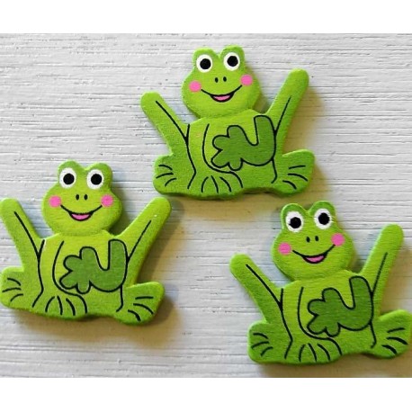 12 Grenouilles déco autocollantes