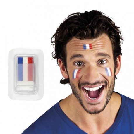 Maquillage tricolore n°1