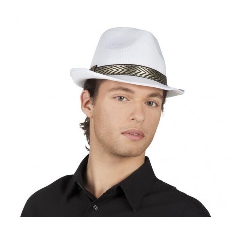 Chapeau Popstar blanc