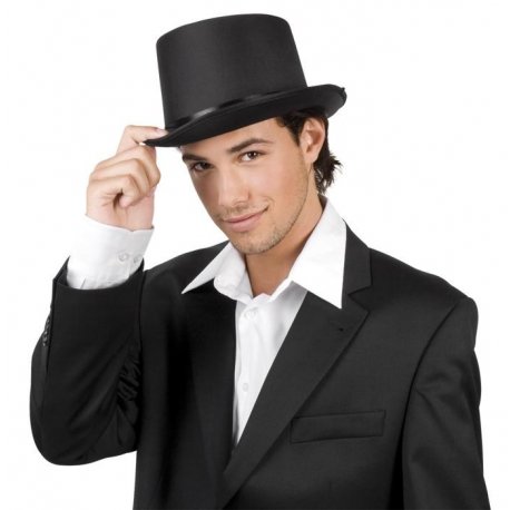 Chapeau de cérémonie noir