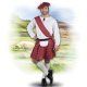 Déguisement kilt écossais xl ou ml