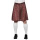 Déguisement kilt rouge