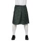 Déguisement kilt vert