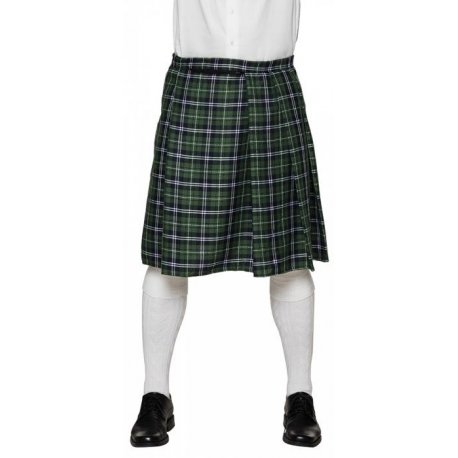 Déguisement kilt vert