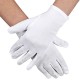 Gants blancs courts