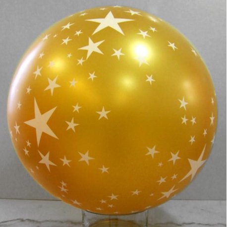 Ballons géants métallisés étoiles