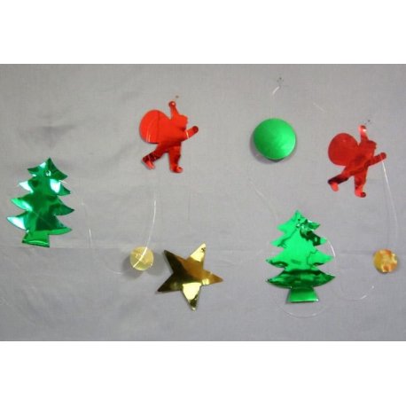 Guirlande de Noël métallisée