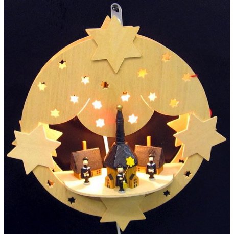Décor bois lumineux n°1