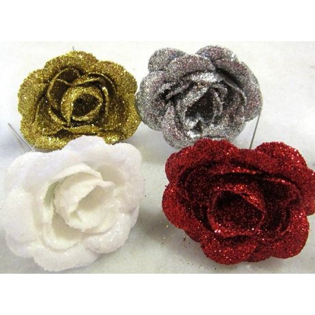 Roses glitter