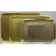 Plateaux carton alu or-4 Tailles