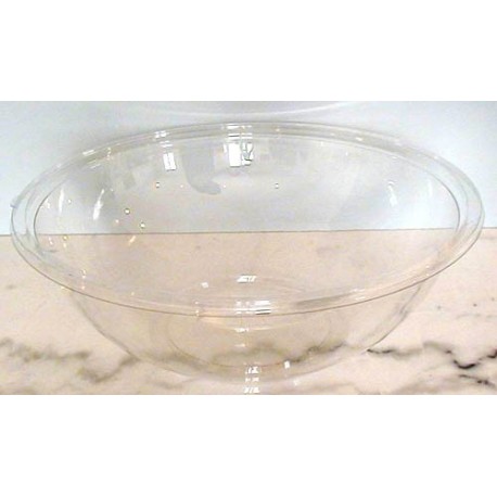 Saladiers ou couvercles plastique rigide transparent 4.5 Litres