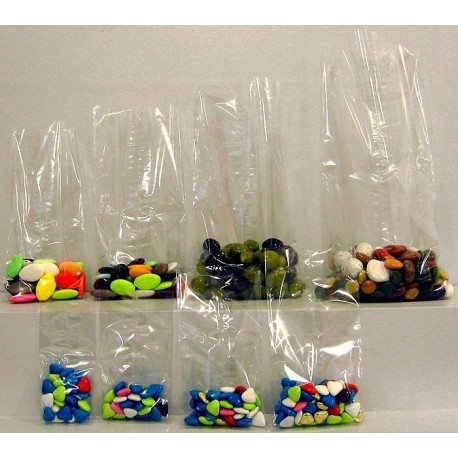 Sachets transparents plats