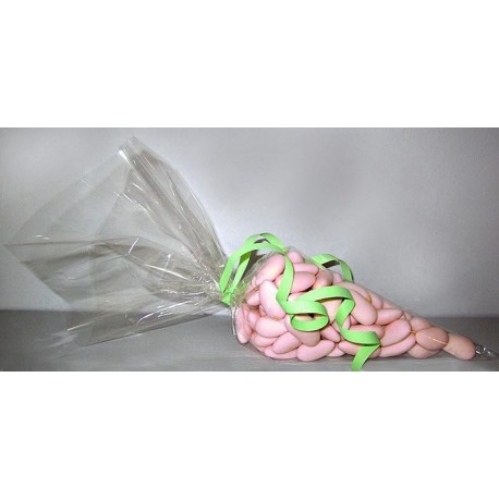 Sacs cônes transparents