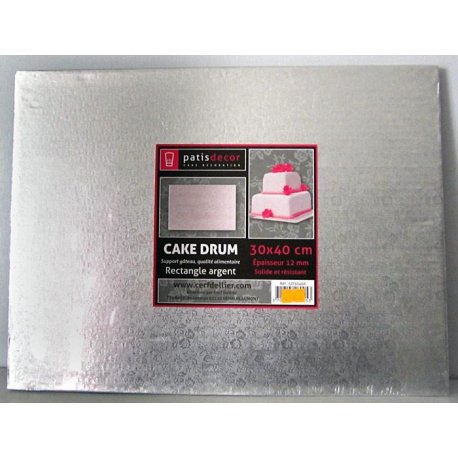 Support rectangle pour montage gâteau