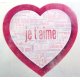 Chemins de table saint valentin n°1