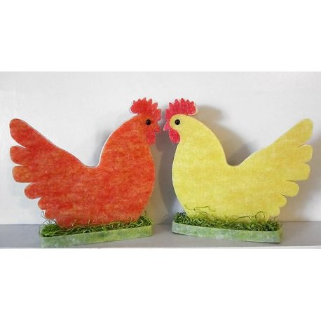 Poules en mousse