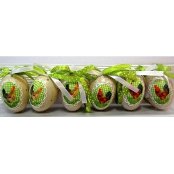 Oeufs décoratifs pour fêtes de pâques