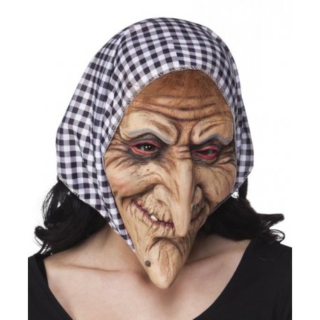 Masque sorcière en latex n°1