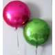 Ballons alu ronds n°1- 7 COULEURS DISPO