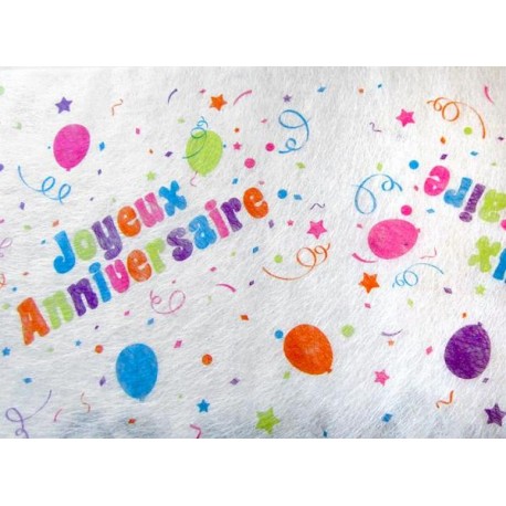 chemins de table Anniversaire