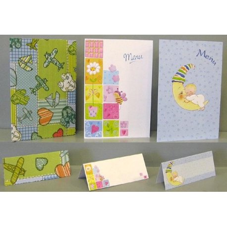 Menus ou cartes de table n°6