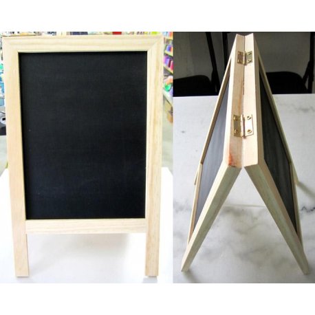 Ardoise chevalet de table