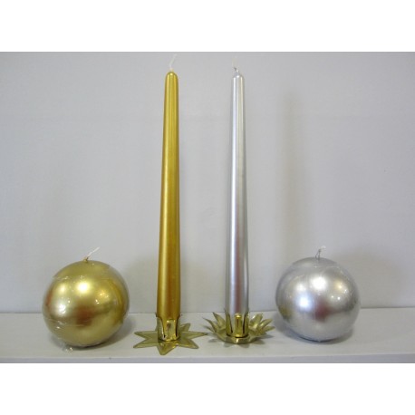 Bougies Or et argent n° 1