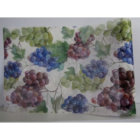 Chemin de table raisins