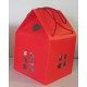 Boîtes maison rouge 2 tailles