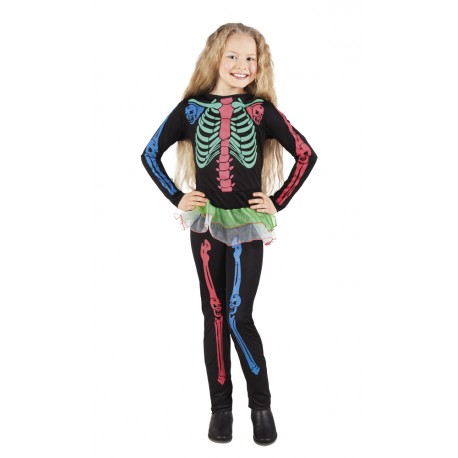 Squelette couleur 7/9 ans