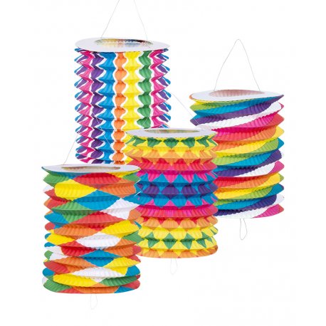 Lampions fantaisies 13 cm de diamètre
