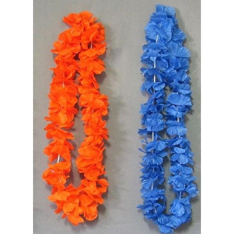 24 Pièces Colliers Hawaïens Tropical - Lei Fleurs Et Barrettes Plumeria - Décoration Fête Luau Plage