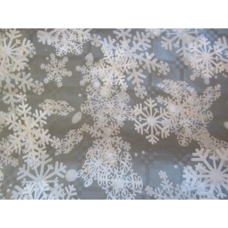 Nappe damassée Kaléidoscope ARGENT