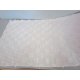 Chemin de table fausse fourrure en damier