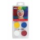 Palette de maquillage clown