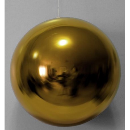 Boules de noël géantes or 25 cm