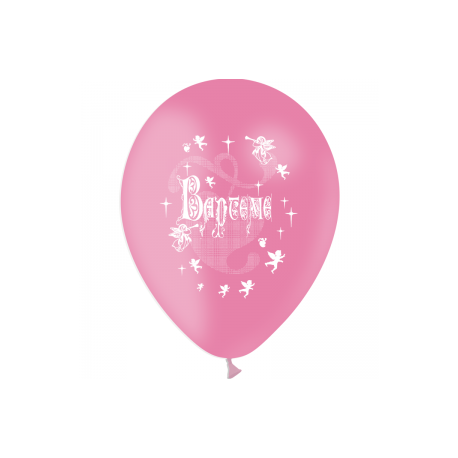 Ballons imprimés sur 1 face Bapteme