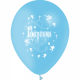 Ballons imprimés sur 1 face Bapteme